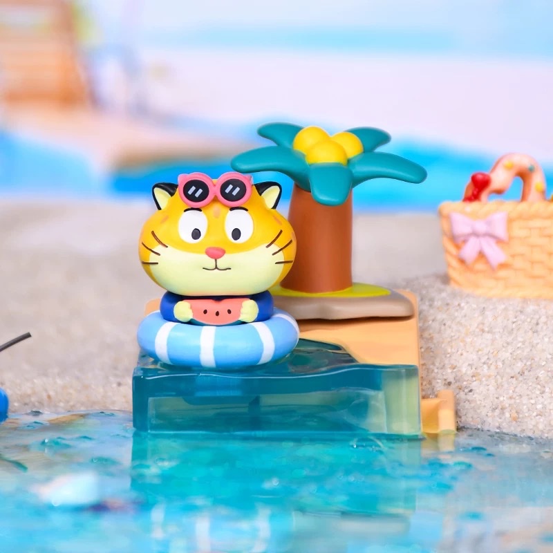 Disney Zootopia Summer Beach Series Blind Box Judy Nick Ocean Party Figurine Item Picture
