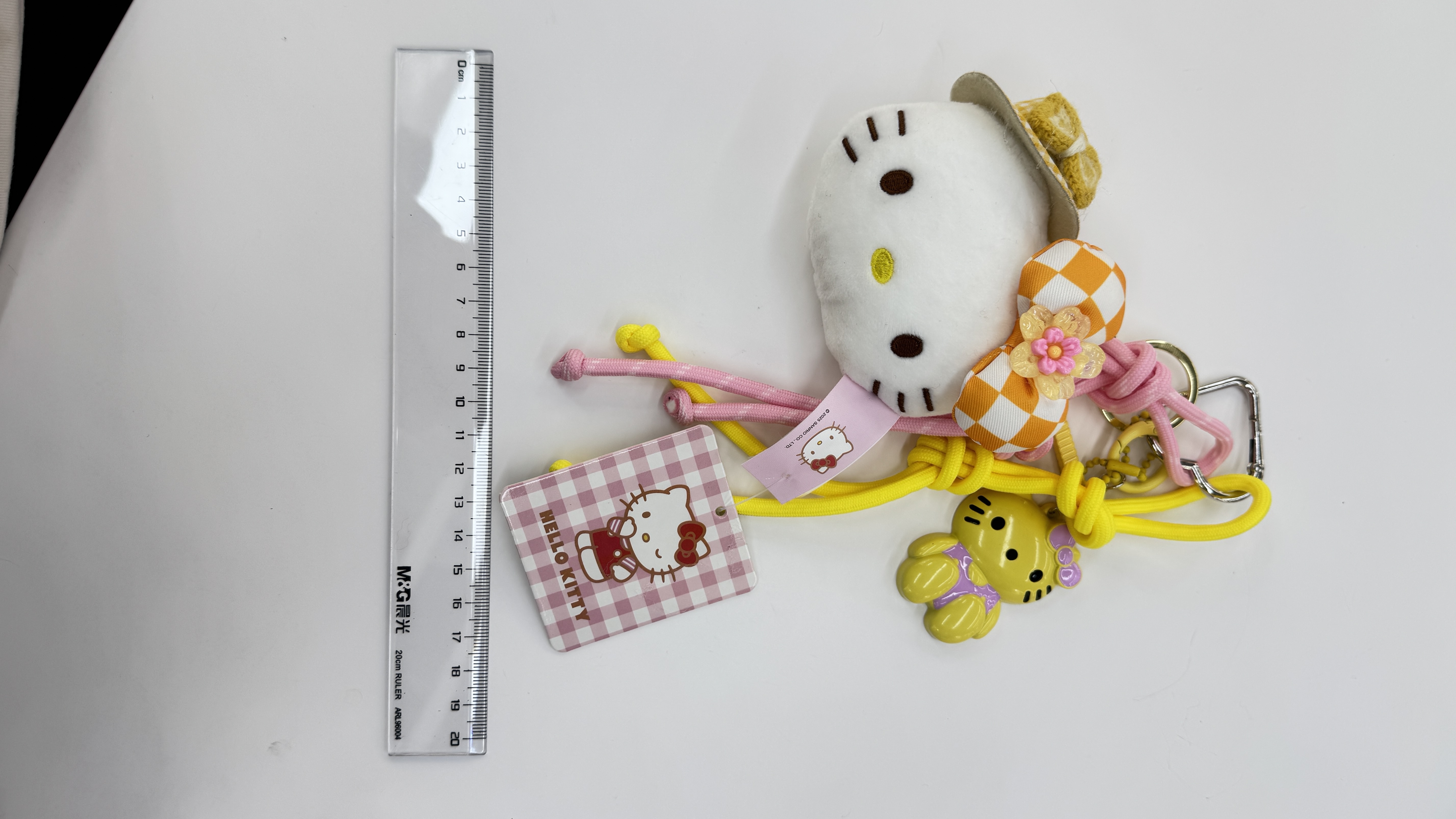 Trendy toy Kitty plush pendant, plush toy trendy pendant Item Picture