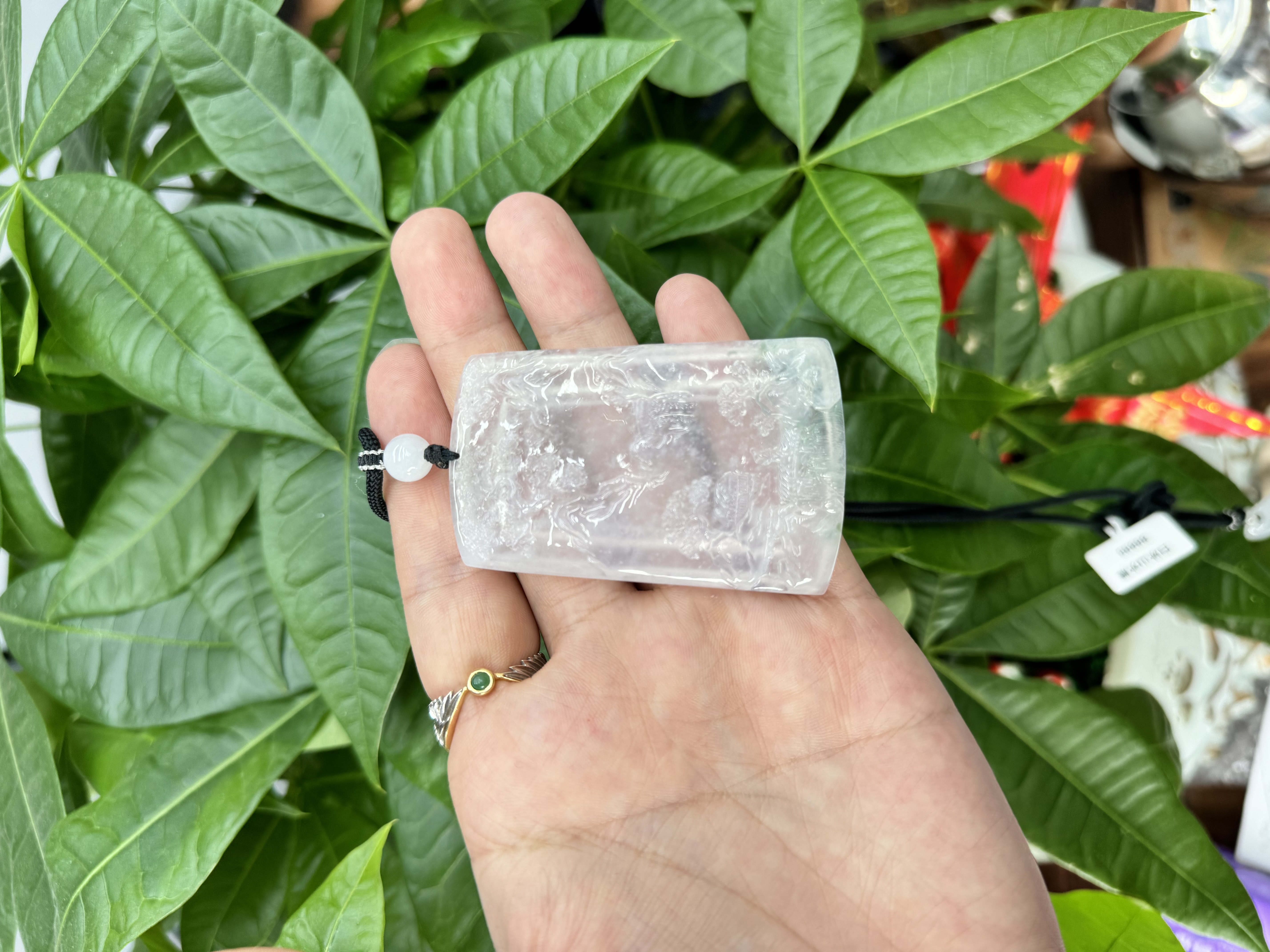 翡翠白冰山水牌产品图