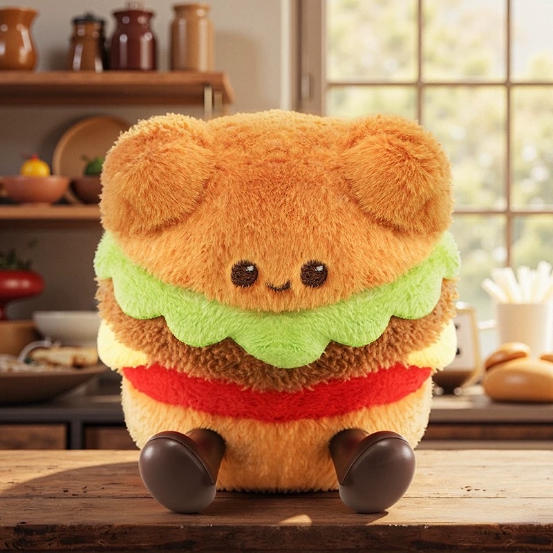 HANADOU original design plush toys, creative and cute cartoon plush figurines, and fluffy pendants details Picture