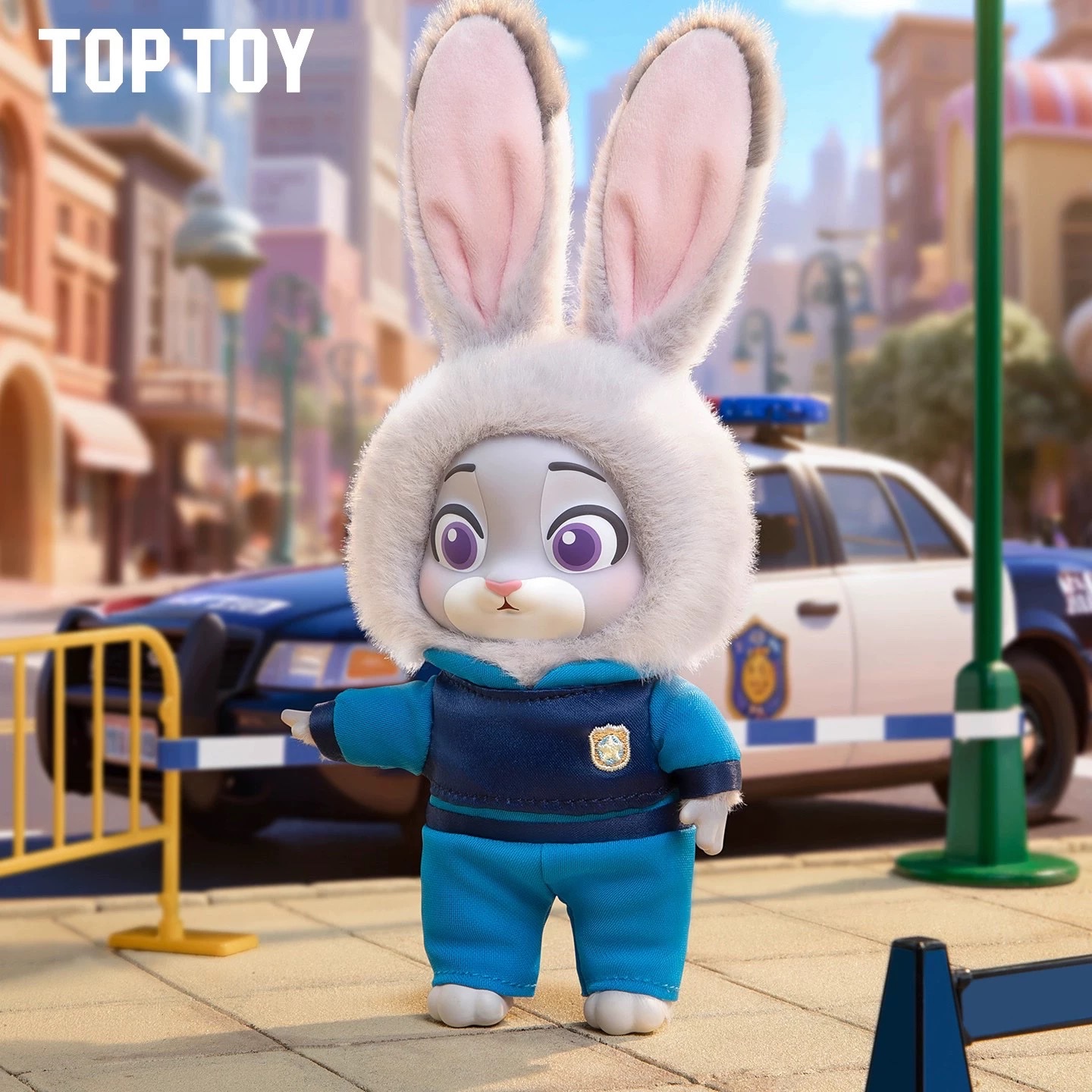 TOPTOY official Disney Zootopia plush blind box: Nick and Judy's Growth Journey figurine Specification image