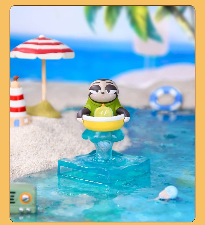 Disney Zootopia Summer Beach Series Blind Box Judy Nick Ocean Party Figurine detail image 15