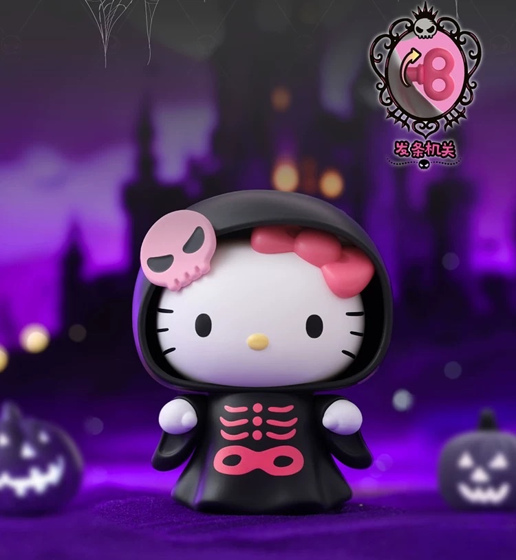 TOPTOY Sanrio Trick-or-Treating Night Series Kuromi Figurine Blind Box Desktop Decoration Birthday Gift detail image 3