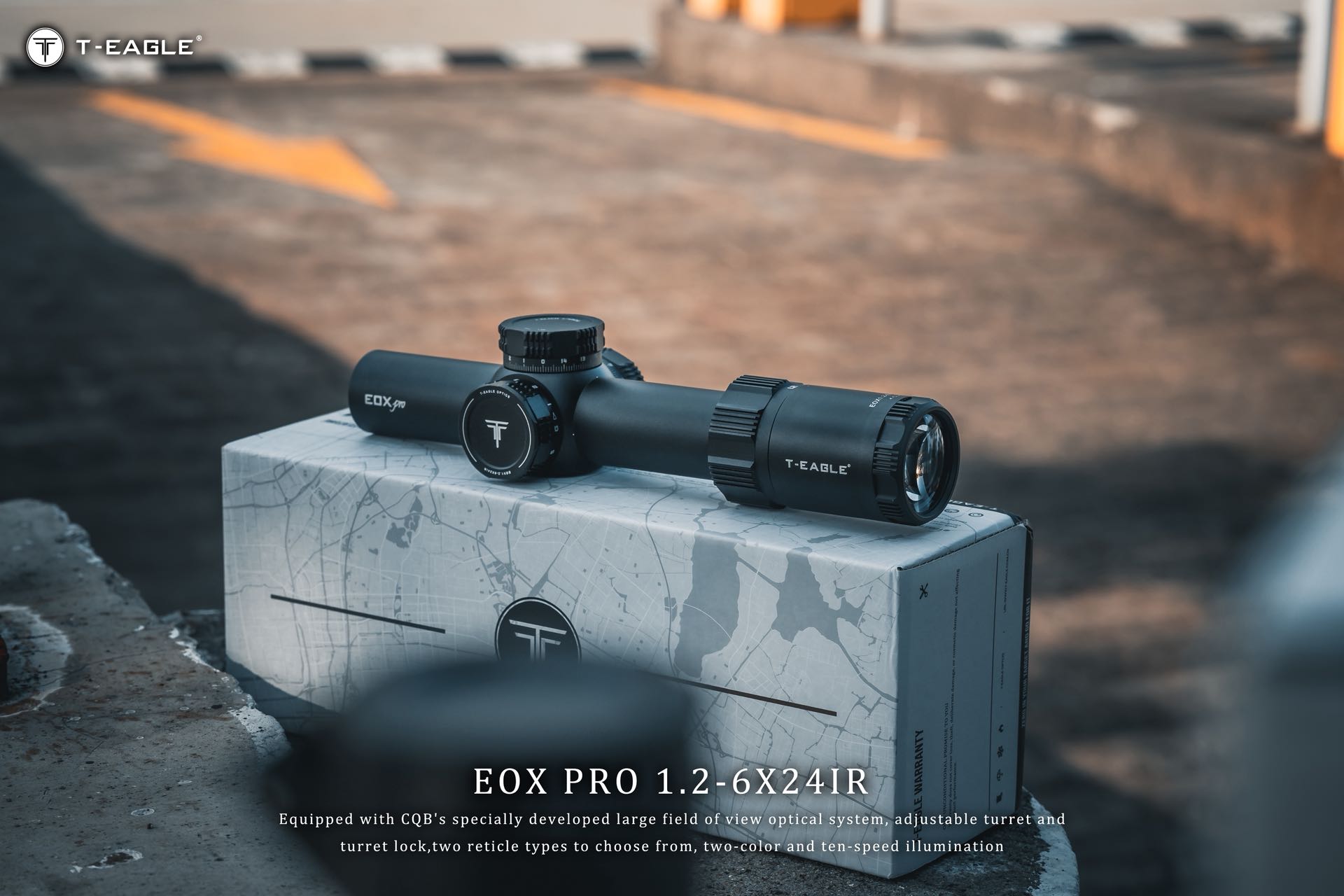 T-EAGLE EOX PRO 1.2-6*24IR Mountain Camping telescope, Large eyepiece astronomical telescope, Mobile live streaming Wonder, sight, outdoor observation equipment detail image 7