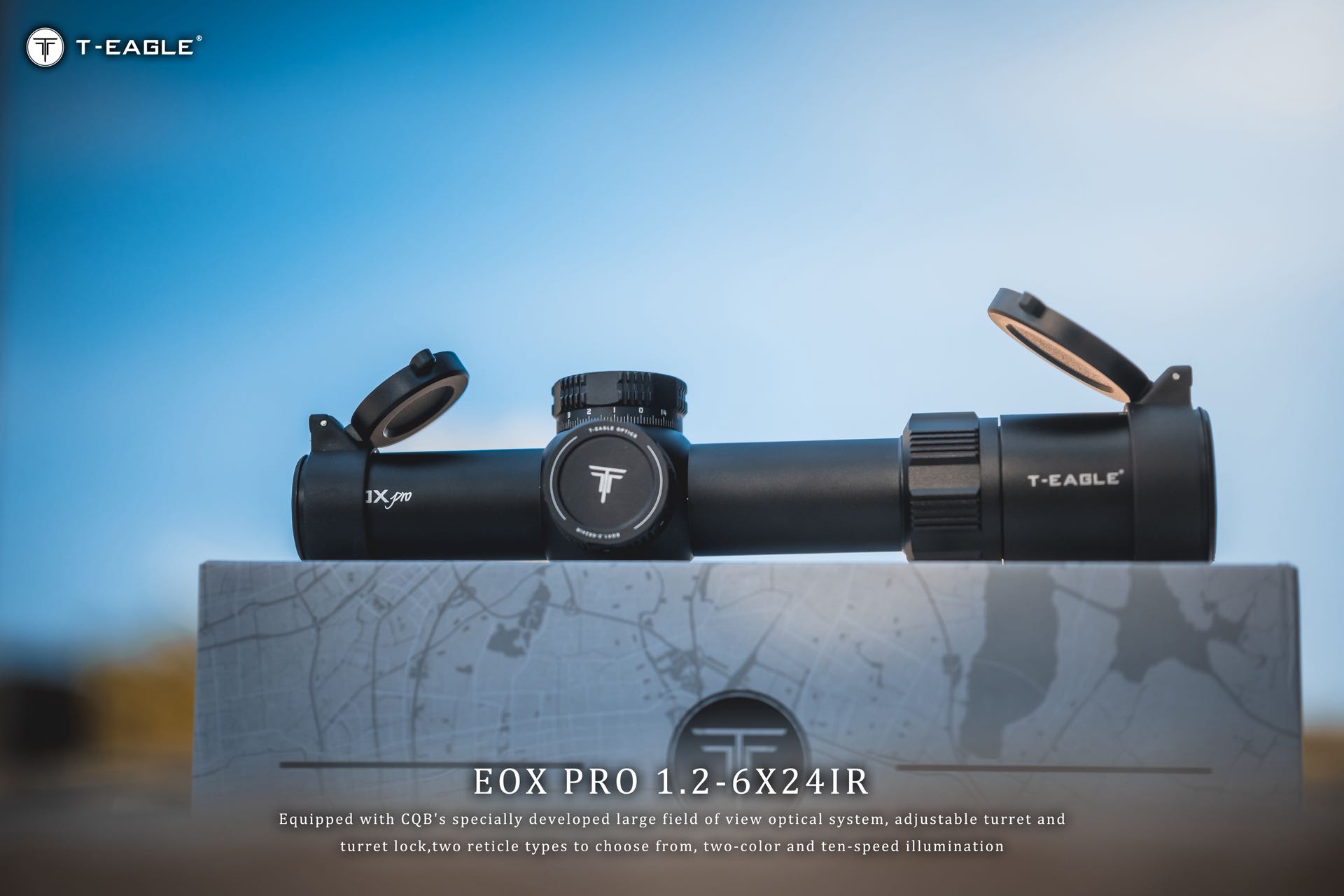 T-EAGLE EOX PRO 1.2-6*24IR Mountain Camping telescope, Large eyepiece astronomical telescope, Mobile live streaming Wonder, sight, outdoor observation equipment detail image 2