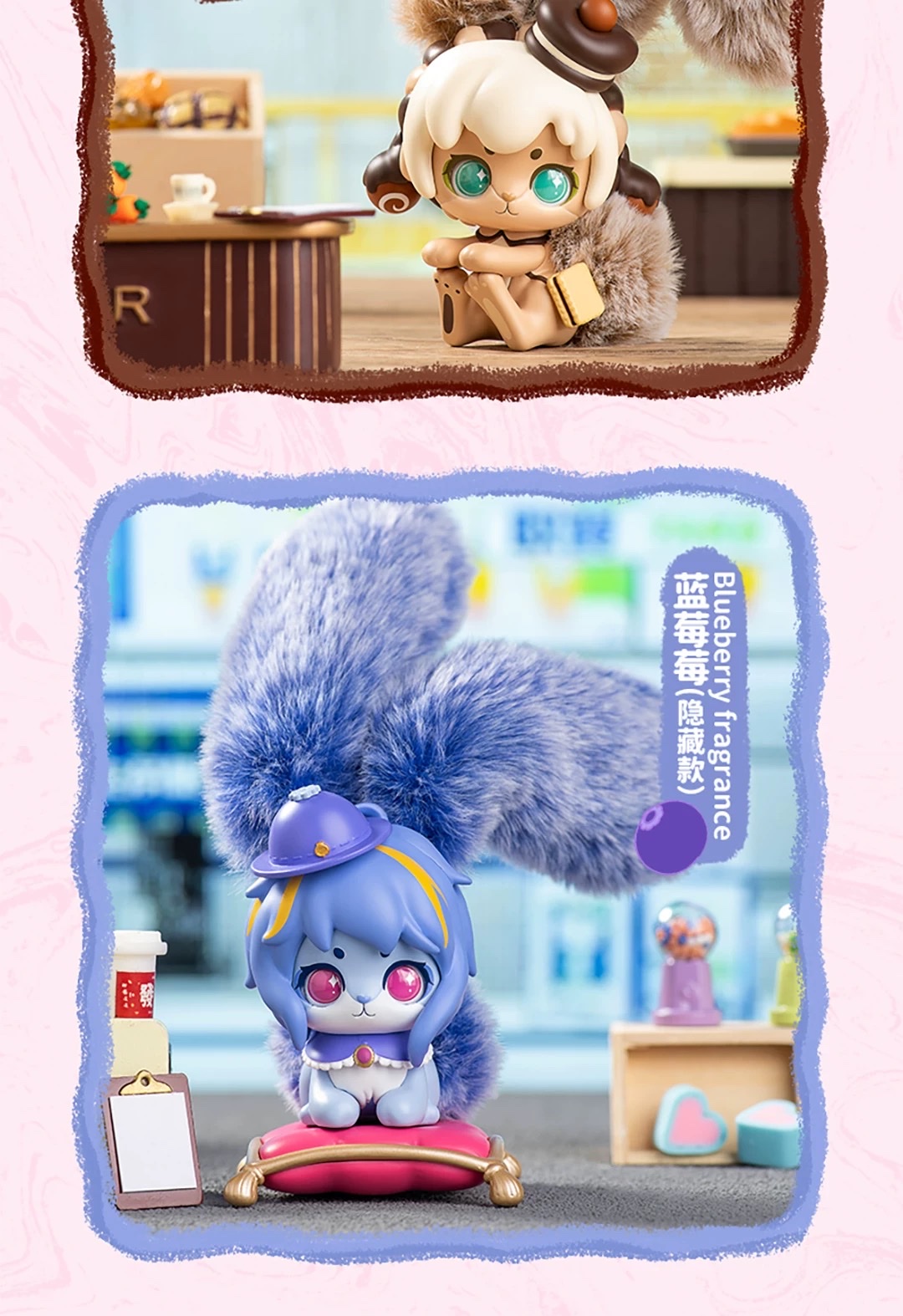 Cup Rabbits Fruit One Bullet Series Blind Box Figurine Plush Rabbit 2025 New Style Girl Doll detail image 9