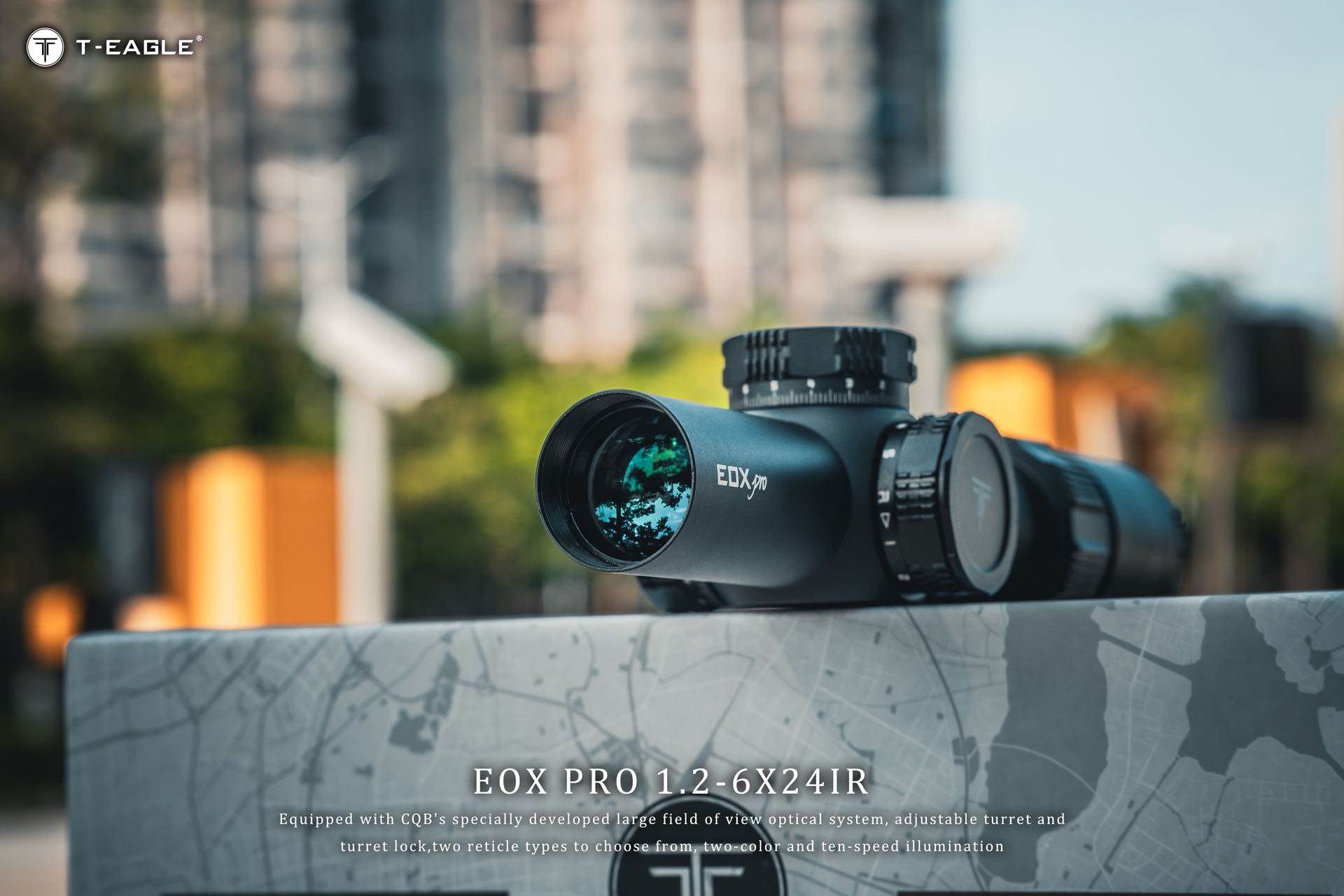 T-EAGLE EOX PRO 1.2-6*24IR Mountain Camping telescope, Large eyepiece astronomical telescope, Mobile live streaming Wonder, sight, outdoor observation equipment detail image 4