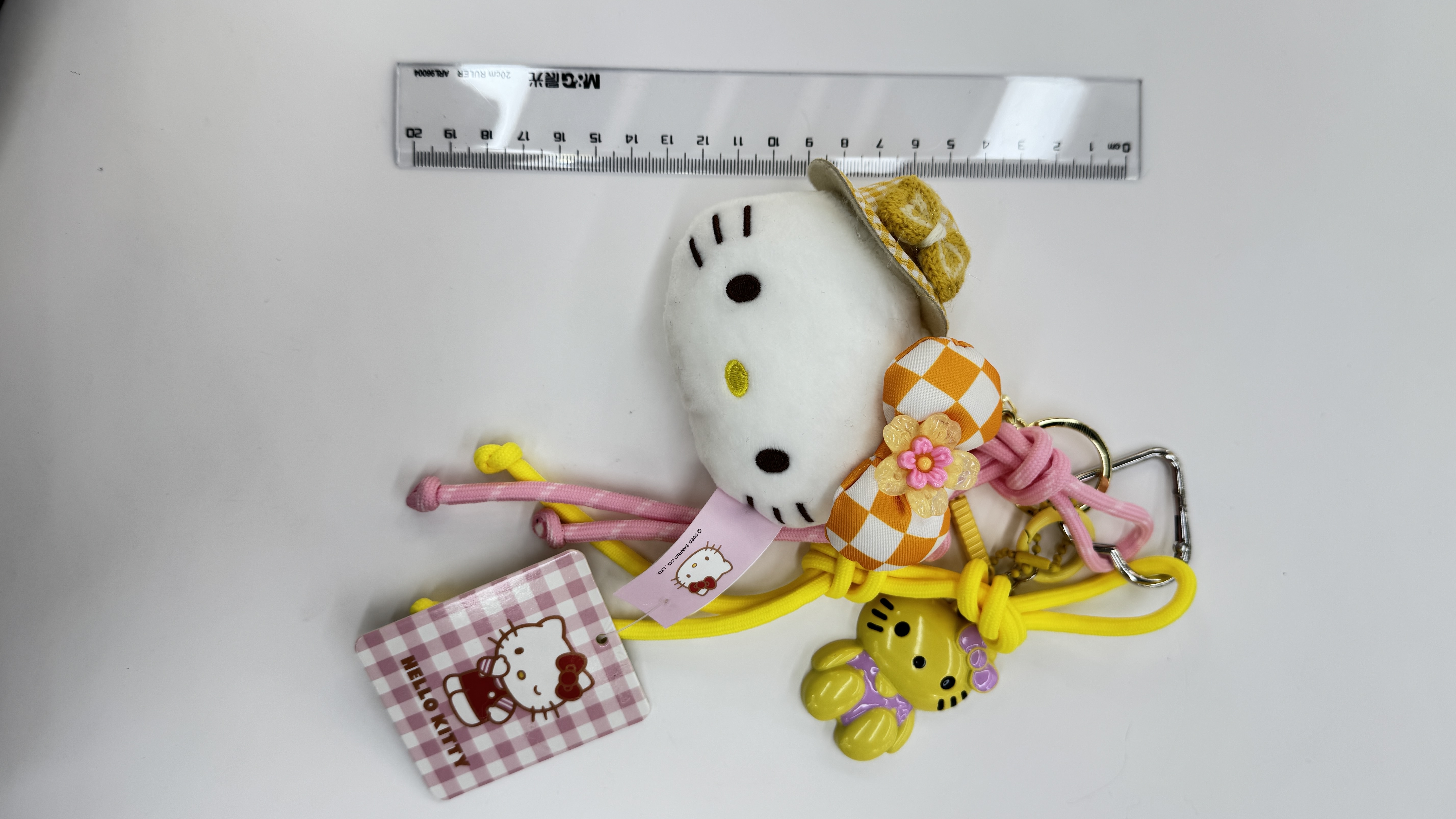 Trendy toy Kitty plush pendant, plush toy trendy pendant Application Scenario