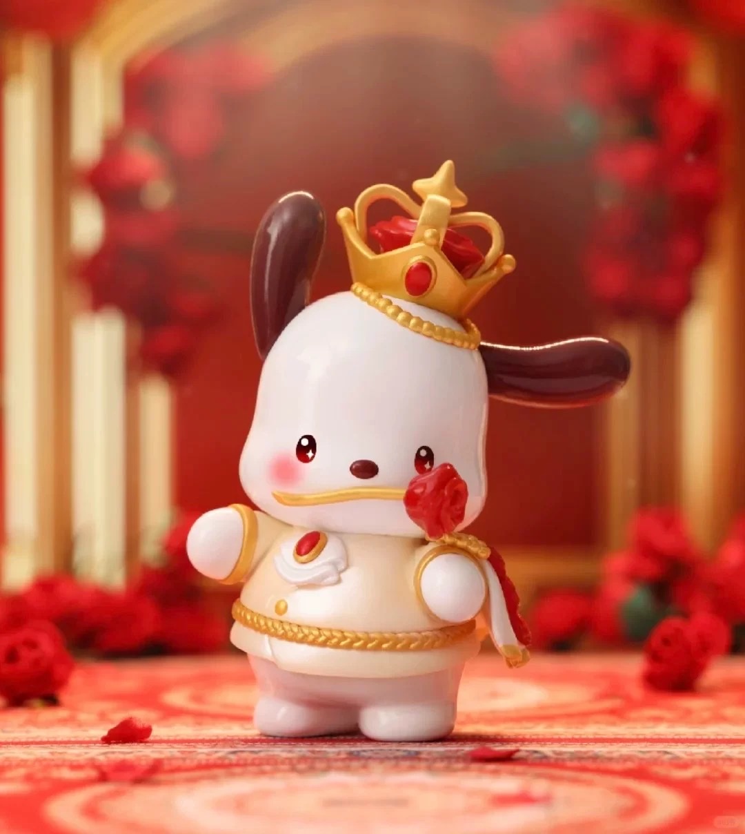Genuine TOPTOY Sanrio Family Rose Night series trendy figurines, cute girls' gift blind box ornaments detail image 8