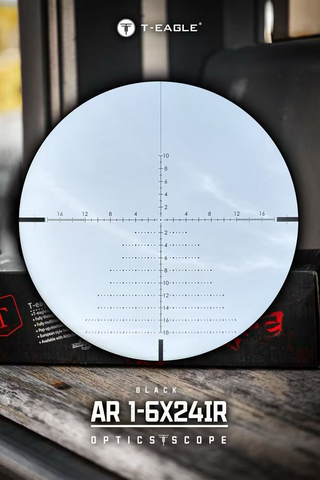 E-TEAGLE AR1-6*24IR True 1x Mountain Camping telescope, large eyepiece astronomical telescope, mobile phone live streaming wonder, sight, outdoor observation equipment detail image 11