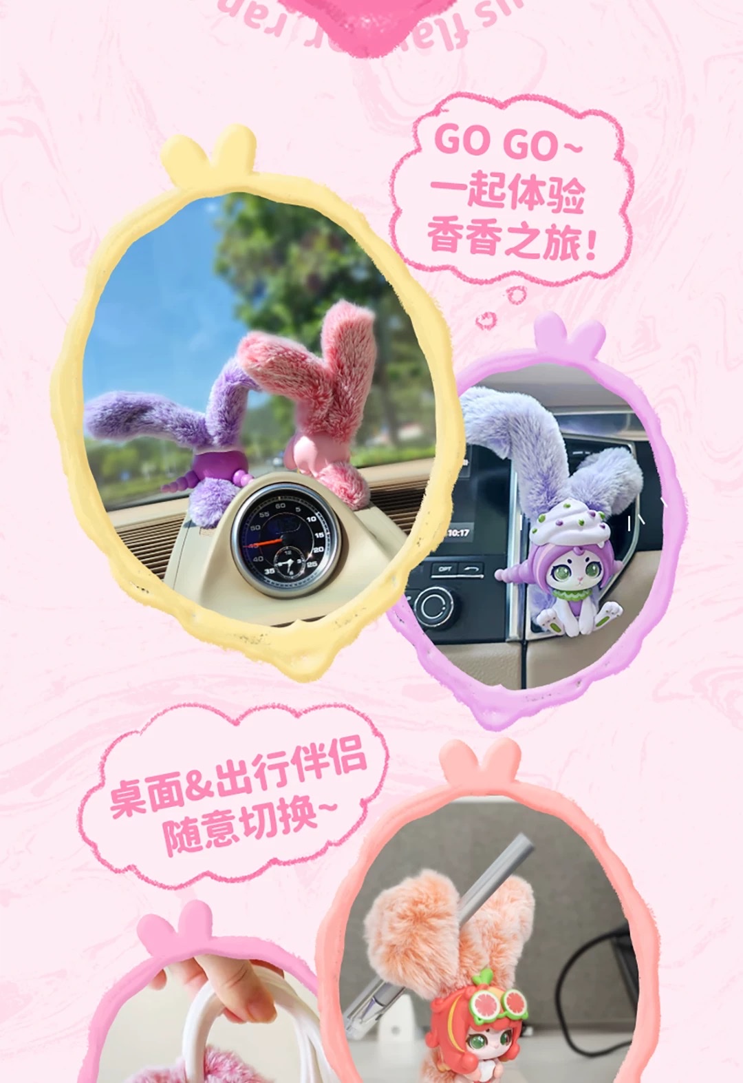 Cup Rabbits Fruit One Bullet Series Blind Box Figurine Plush Rabbit 2025 New Style Girl Doll detail image 11