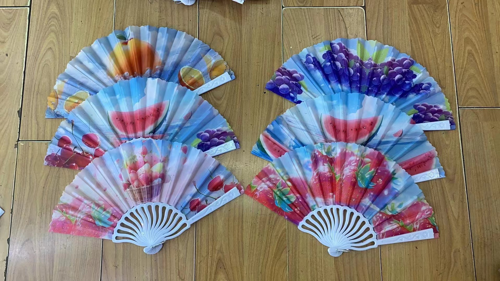 非遗漆扇DIY手工扇子西班牙风情塑料扇古语漆扇装饰扇子工艺品