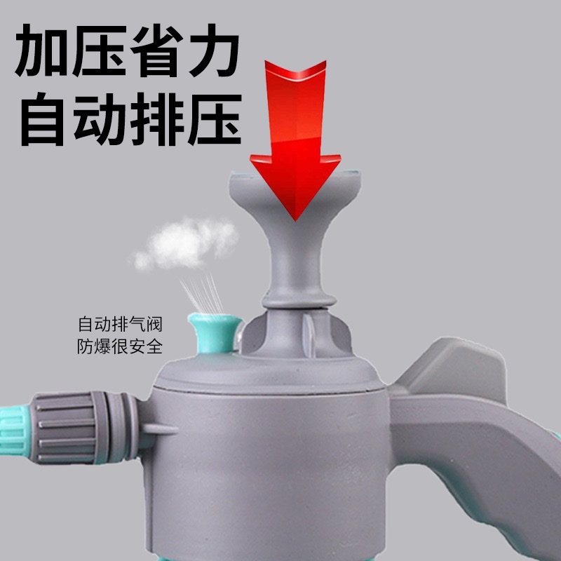 多功能自动排气喷壶家庭园艺浇花消毒擦玻璃洗车神器园艺滴灌产品图