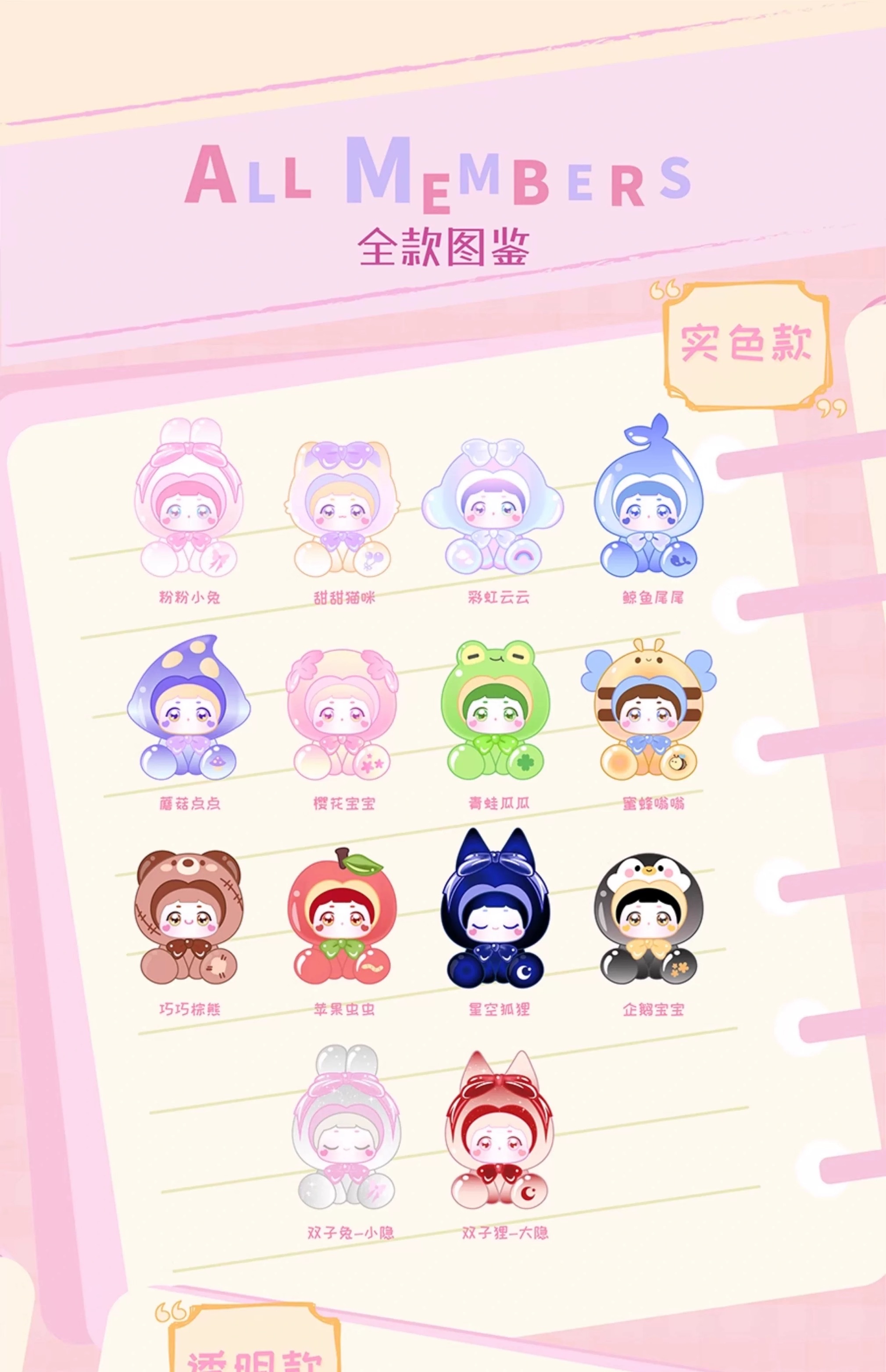 正版LiLi哩哩换装日记系列萌粒盲盒潮玩摆件可爱手办公仔圣诞礼物详情图5