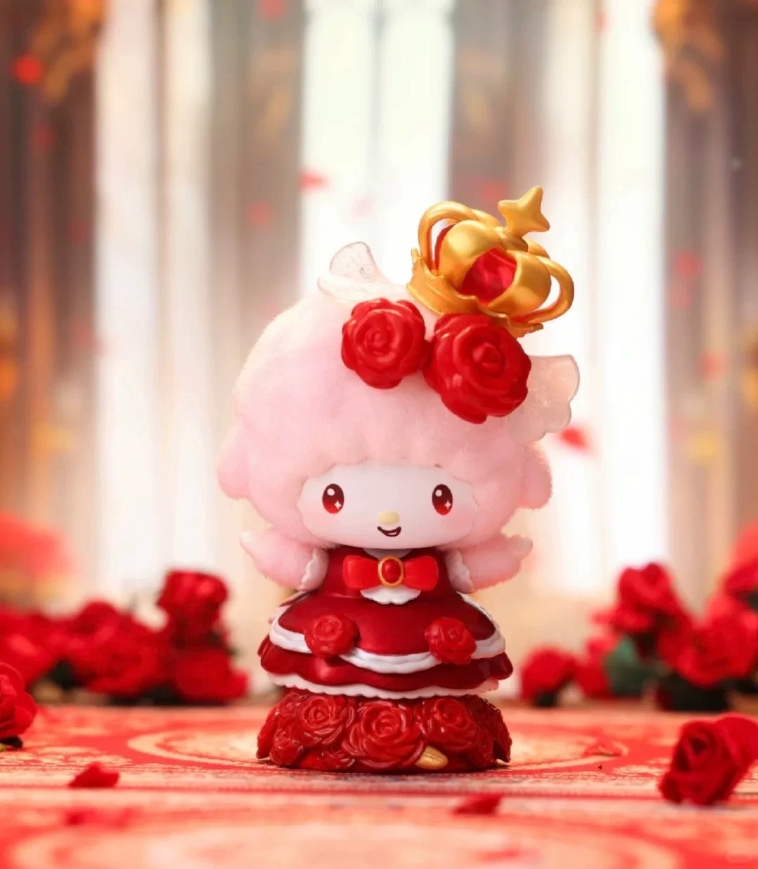 Genuine TOPTOY Sanrio Family Rose Night series trendy figurines, cute girls' gift blind box ornaments detail image 9