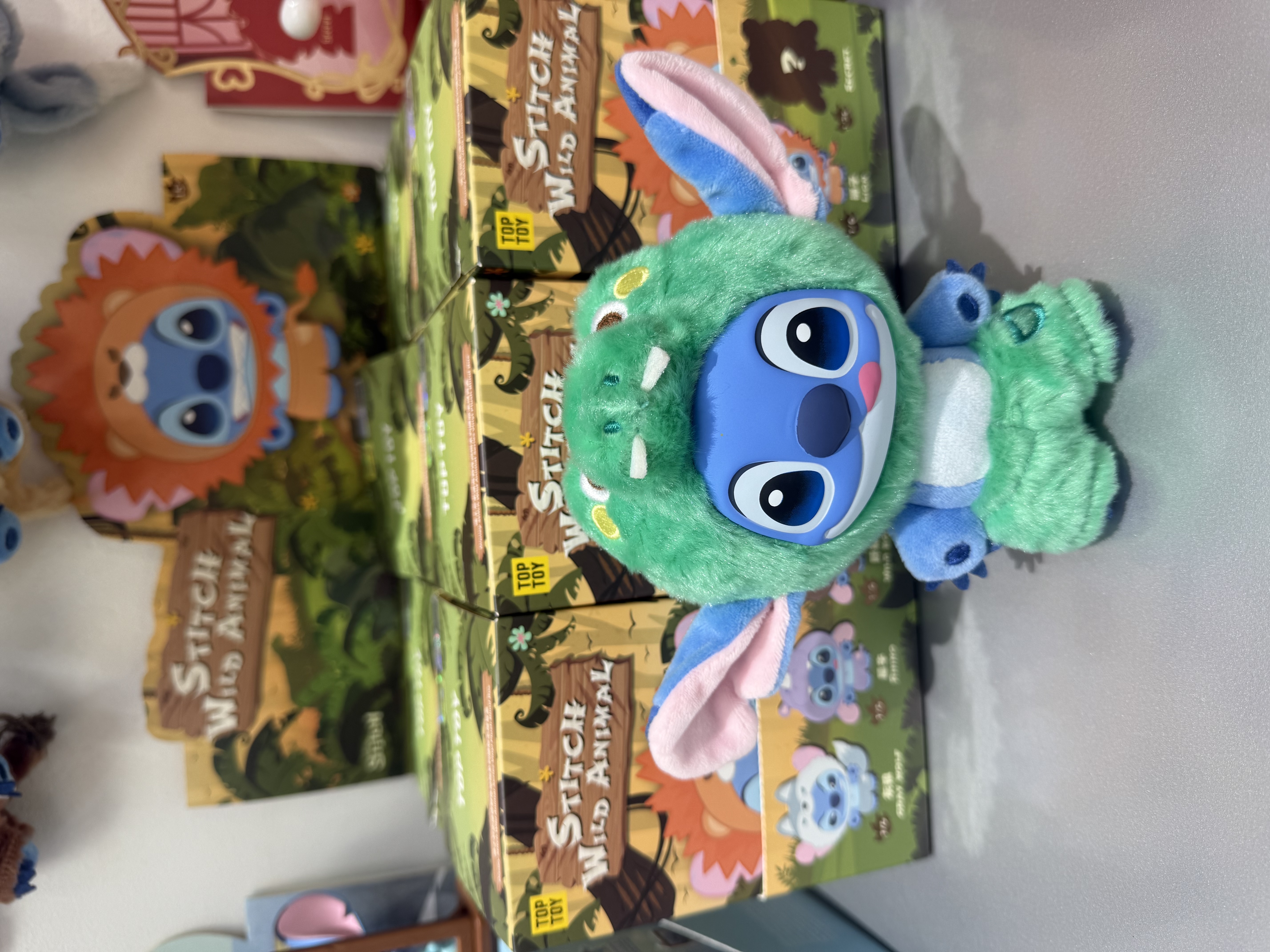 正版 史迪奇 盲盒潮玩 TOPTOY 创意趣味玩具 一盒6个 潮流收藏