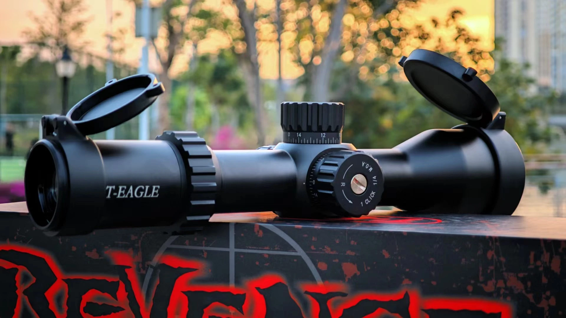 T-EAGLE MR3-12*44SSFP Short front triangular digital split mountain camping telescope with light, mobile live streaming magic tool, sight, outdoor equipment detail image 10