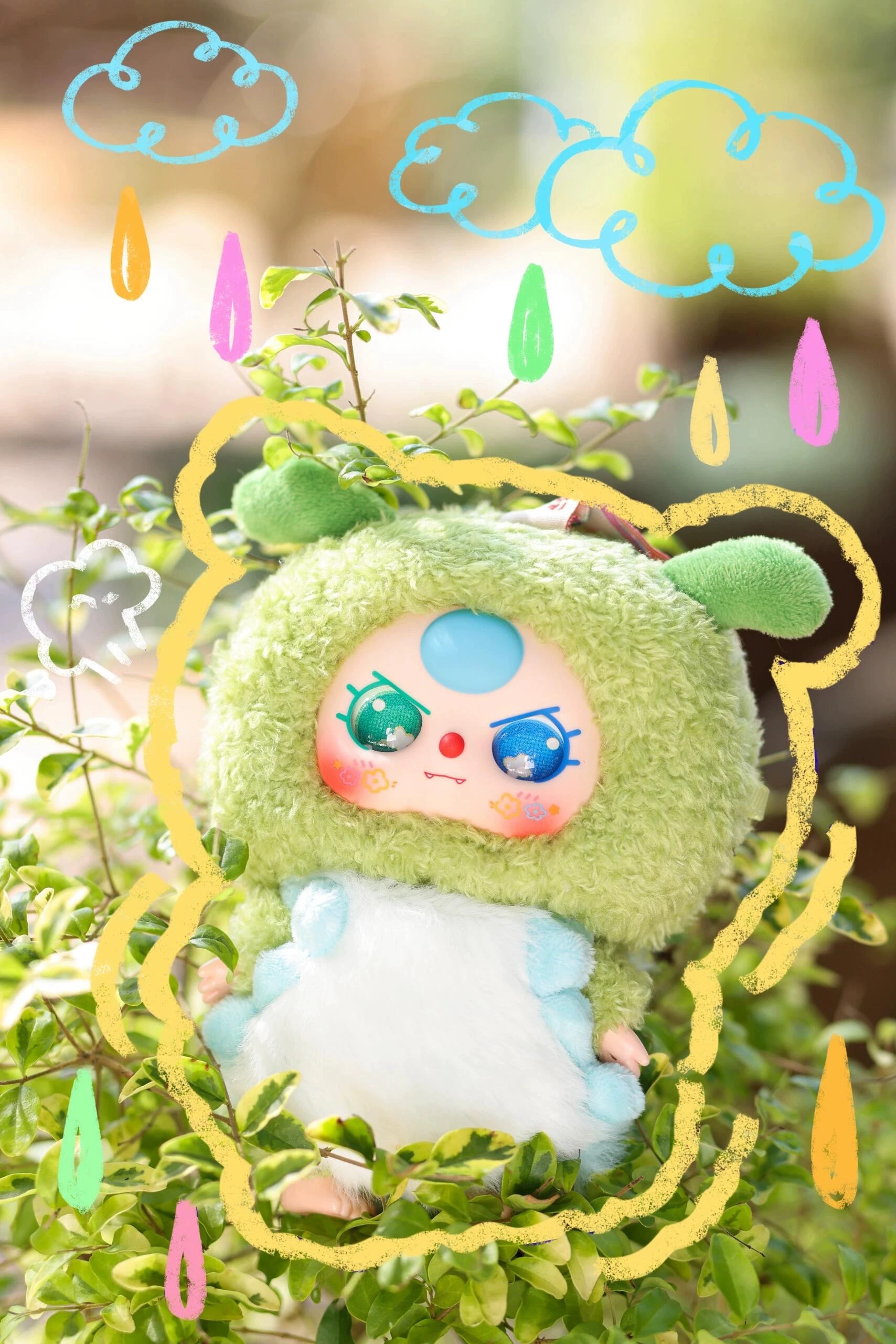Baby three, Little Elf Series, plush blind box, trendy toys, figurines, pendants, cute gifts detail image 6
