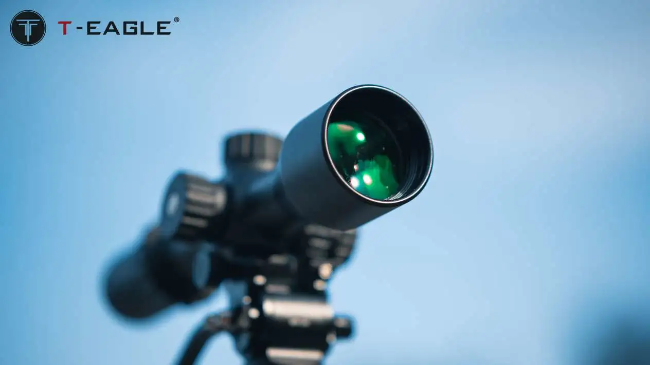 T-EAGLE MR3-12*44SSFP Short front triangular digital split mountain camping telescope with light, mobile live streaming magic tool, sight, outdoor equipment detail image 3