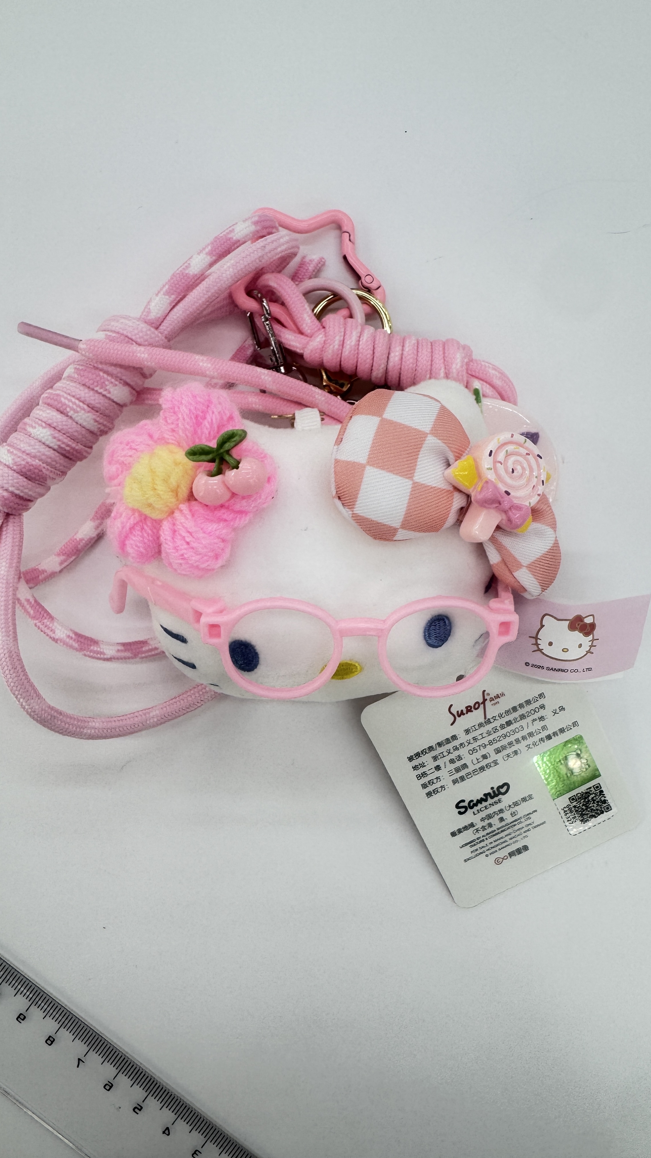 kitty pendant plush toy Specification image
