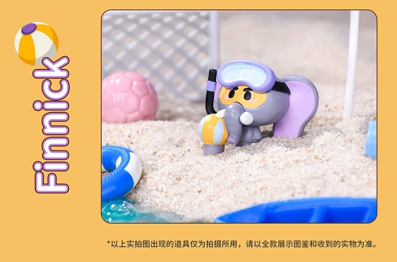 Disney Zootopia Summer Beach Series Blind Box Judy Nick Ocean Party Figurine detail image 20