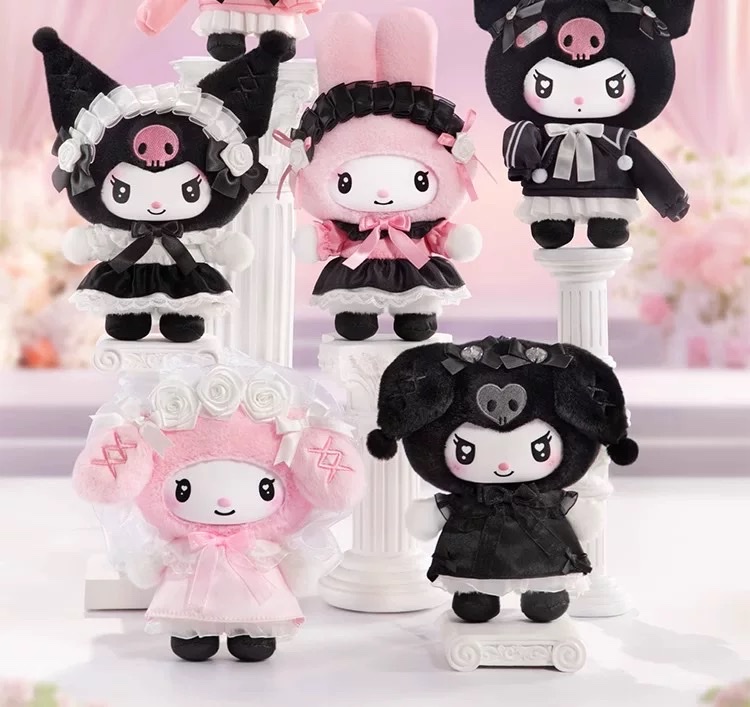 正版三丽鸥家族天使花园搪胶系列盲盒第四代手办挂件礼物详情图2