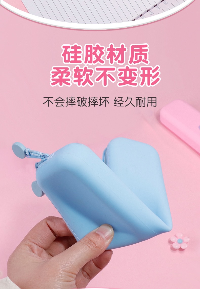 Silicone pen caps in macaron color can be customized detail image 3
