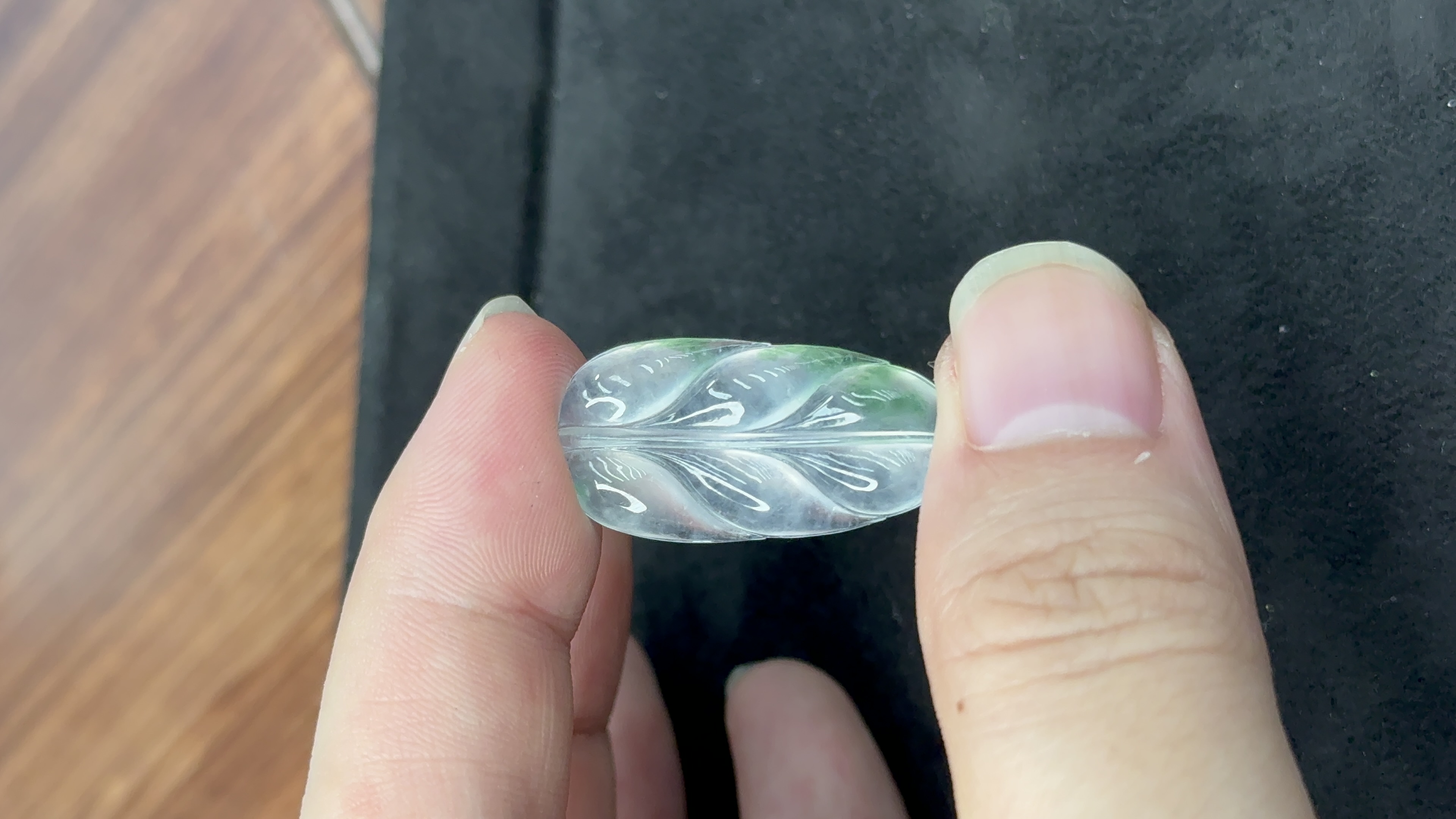Jade high ice leaves