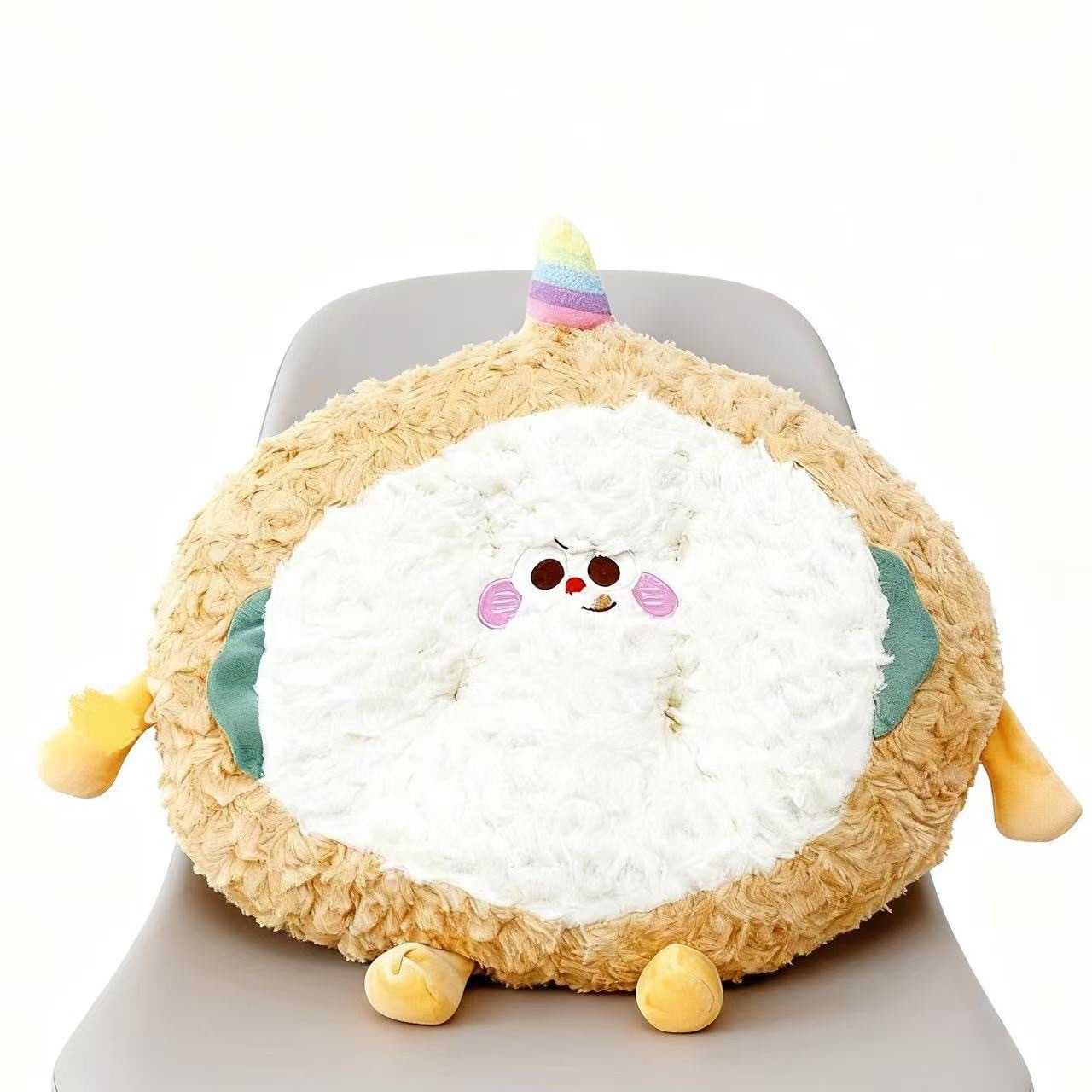 Tatami office seat cushion, Japanese chair cushion, big-eyed cute bread memory foam, round student long-sitting cushion, seat cushion Application Scenario
