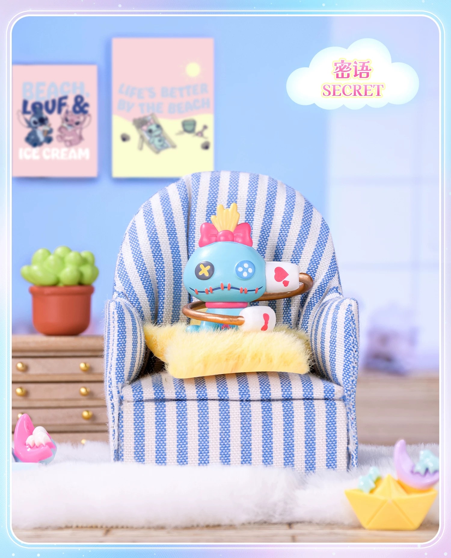 Official Disney Stitch Soul Adventure Blind bag and blind box, Stitch figurine in cute shape detail image 10