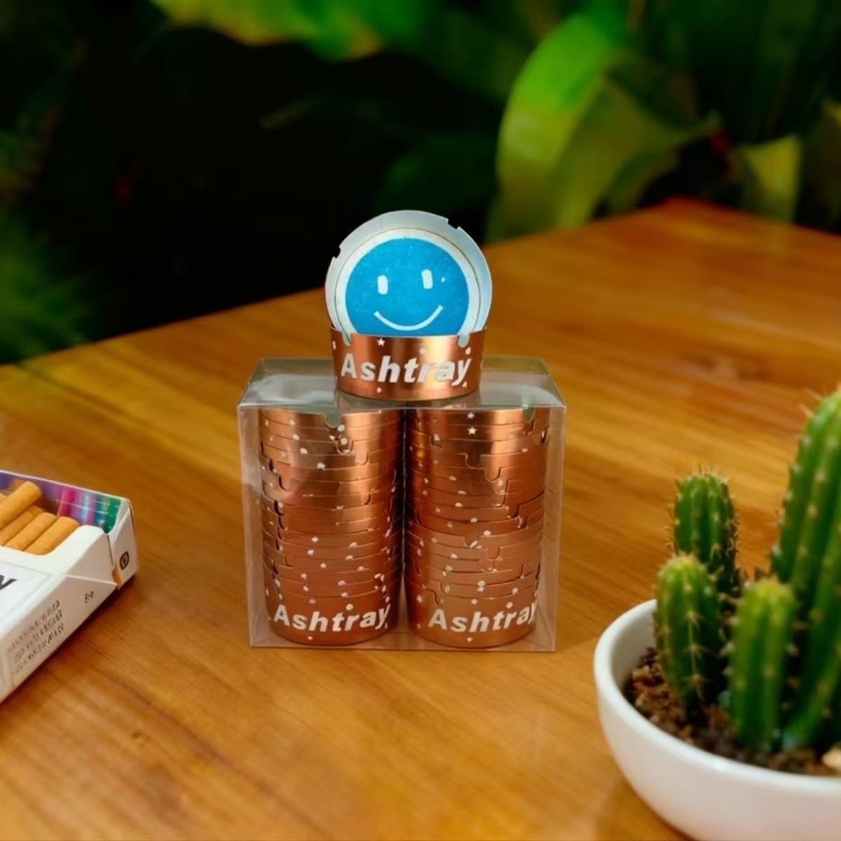 一次性烟灰缸创意摆件简约时尚烟灰缸摆设实用耐用详情图2