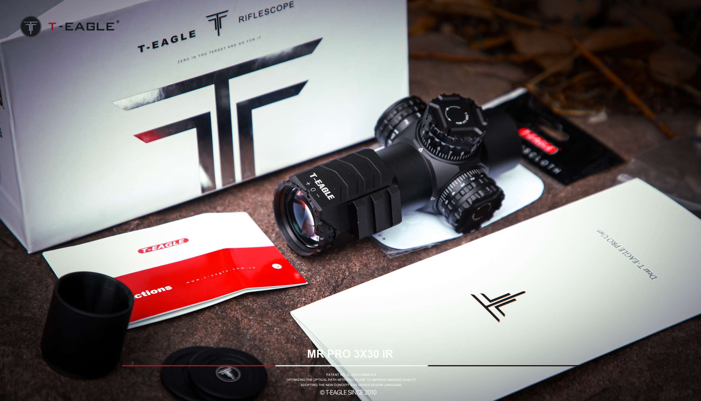 T-EAGLE MRPRO 3*30IR True 3x 34 tube diameter mountain camping telescope, large eyepiece, mobile live streaming magic tool, sight, outdoor observation equipment detail image 5