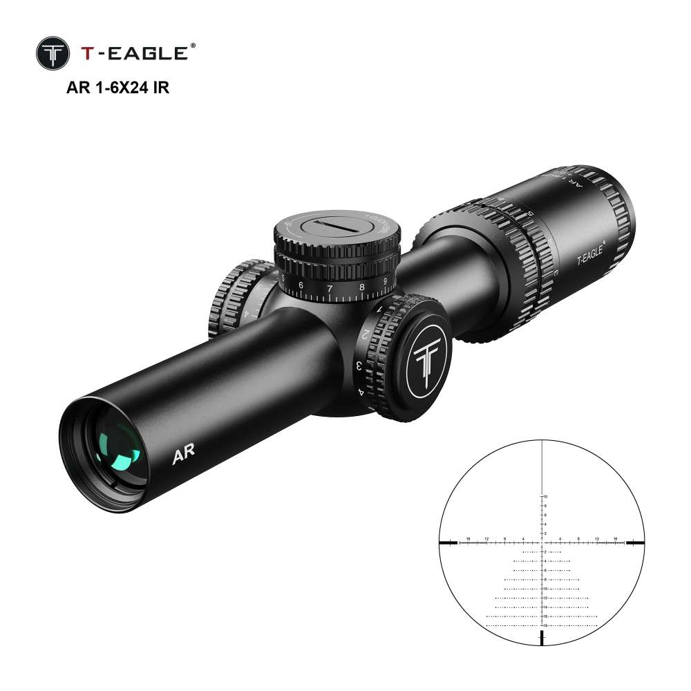 突鹰/E-TEAGLE AR1-6*24IR 真一倍 山地野营望远镜大目镜天文望远镜手机直播神器瞄准镜户外观测装备