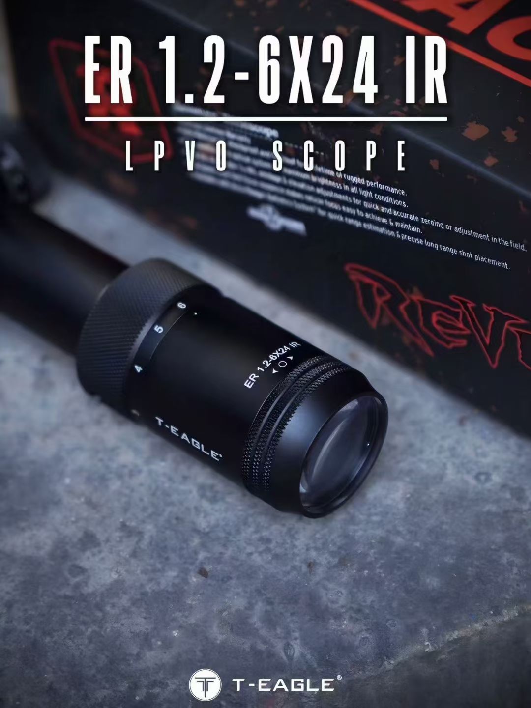 T-EAGLE ER1.2-6*24IR with stretch lock mountain camping telescope, large eyepiece astronomical telescope, mobile live streaming wonder, sight, outdoor products detail image 3