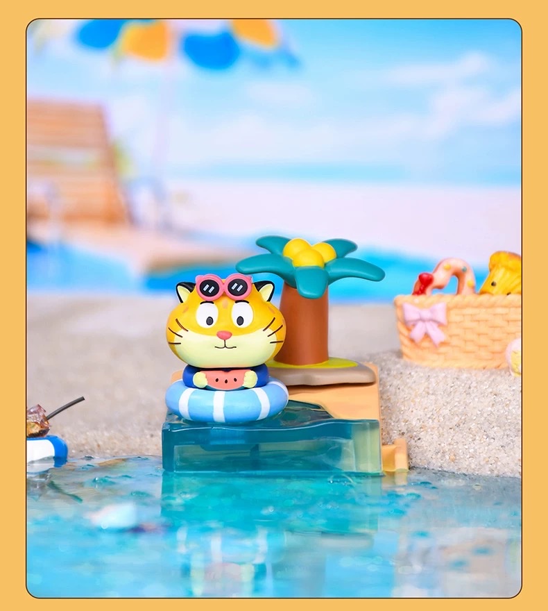 Disney Zootopia Summer Beach Series Blind Box Judy Nick Ocean Party Figurine detail image 13