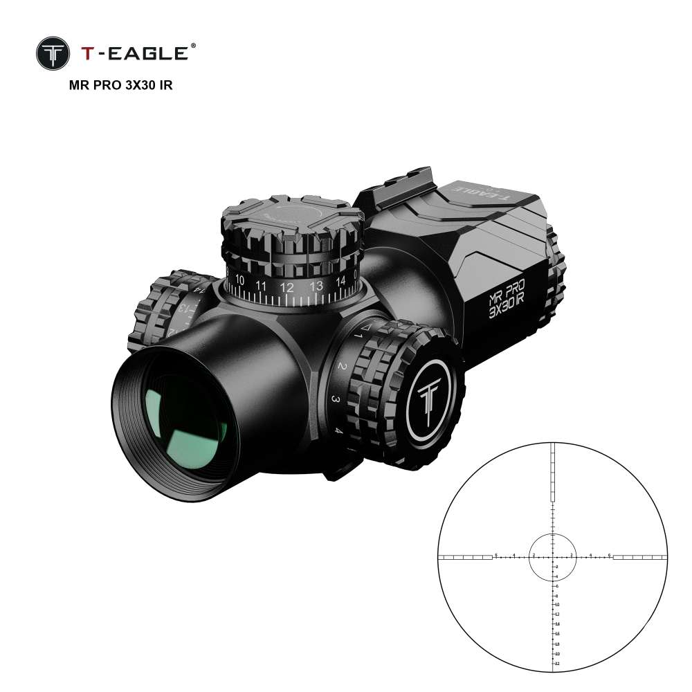 突鹰 T-EAGLE MRPRO 3*30IR 真三倍 34 管径 山地野营望远镜大目镜手机直播神器瞄准镜户外观测装备
