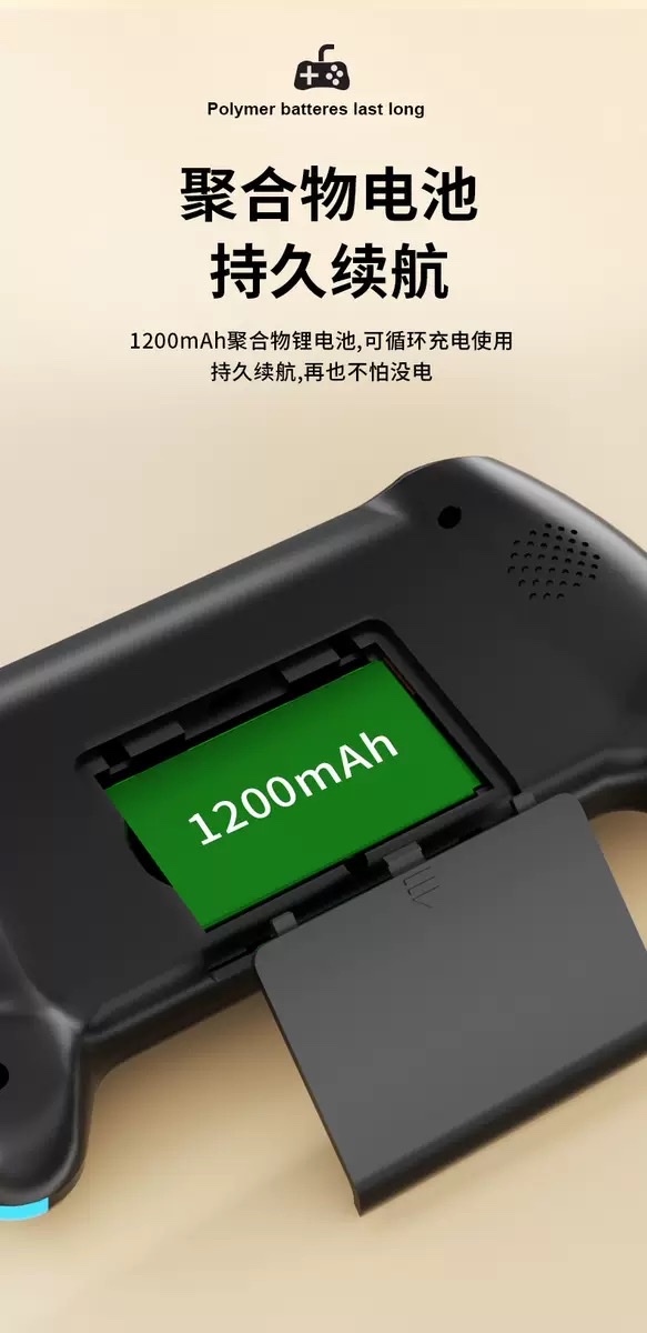 جهاز ألعاب فيديو جديد طراز Q21 DVD Type-3.0 مزود برافعة كلاسيكية حمراء وأزرق detail image 8
