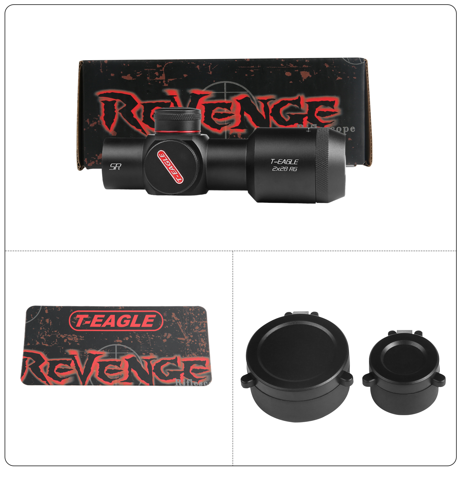 T-EAGLE SR2*28IR ultra-short speed aiming mountain camping telescope, large eyepiece astronomical telescope, mobile live streaming magic tool, sight, outdoor observation equipment Application Scenario