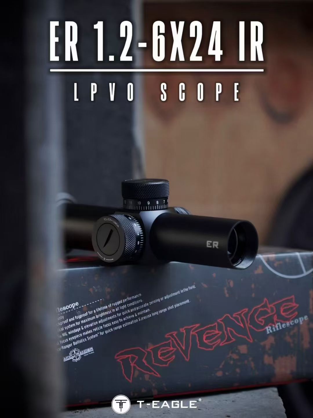 T-EAGLE ER1.2-6*24IR with stretch lock mountain camping telescope, large eyepiece astronomical telescope, mobile live streaming wonder, sight, outdoor products detail image 2