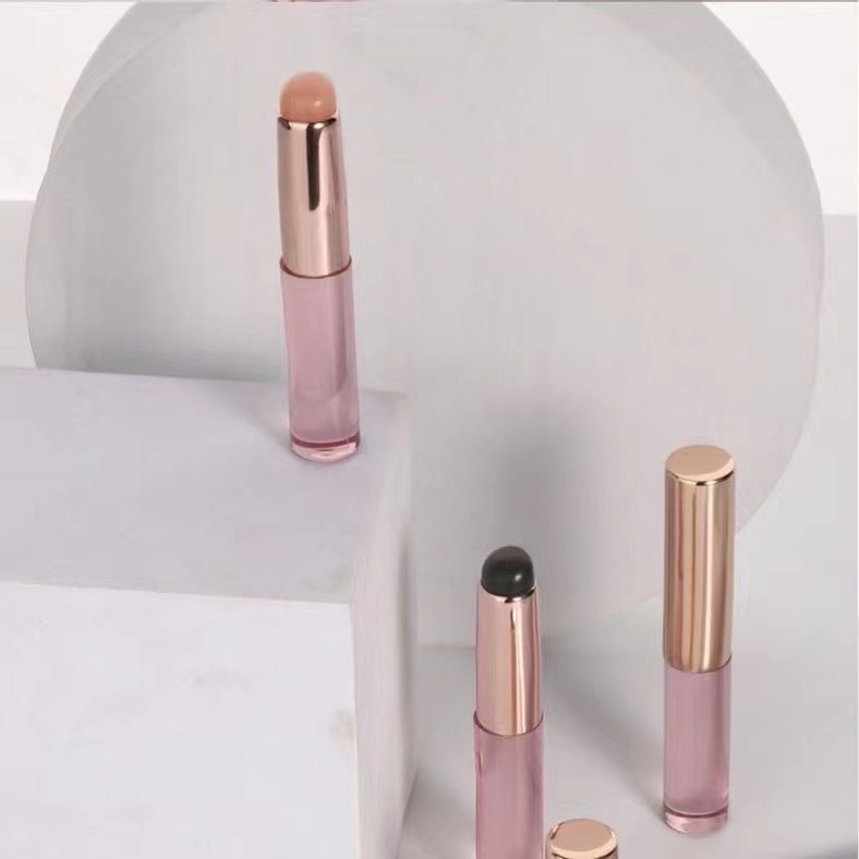 Round-headed silicone lip brush, smudge brush, concealer brush, Q-soft elastic washable silicone lipstick brush, wholesale beauty tools detail image 5