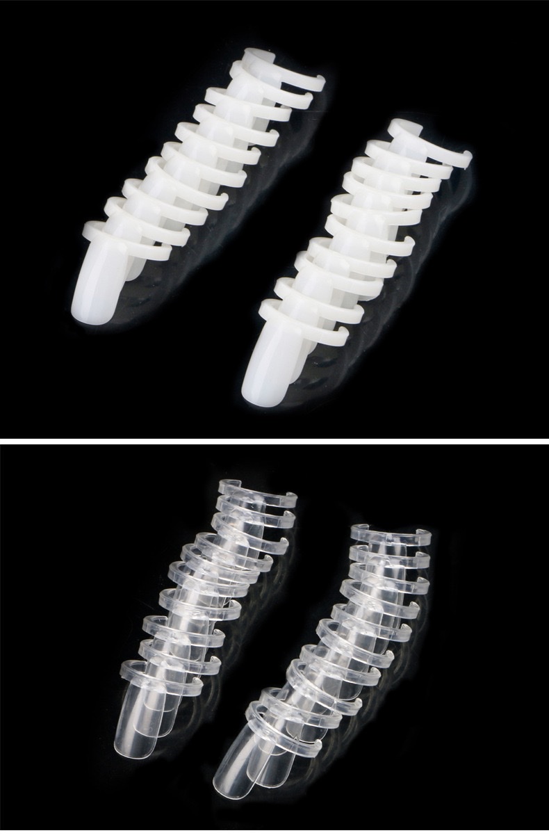 Nail art tools, ring color cards, natural color rings, nail plates, ring color cards, color markings, nail polish glue, 50 pieces per pack detail image 5