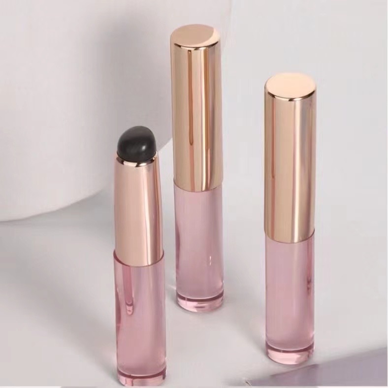 Round-headed silicone lip brush, smudge brush, concealer brush, Q-soft elastic washable silicone lipstick brush, wholesale beauty tools detail image 6