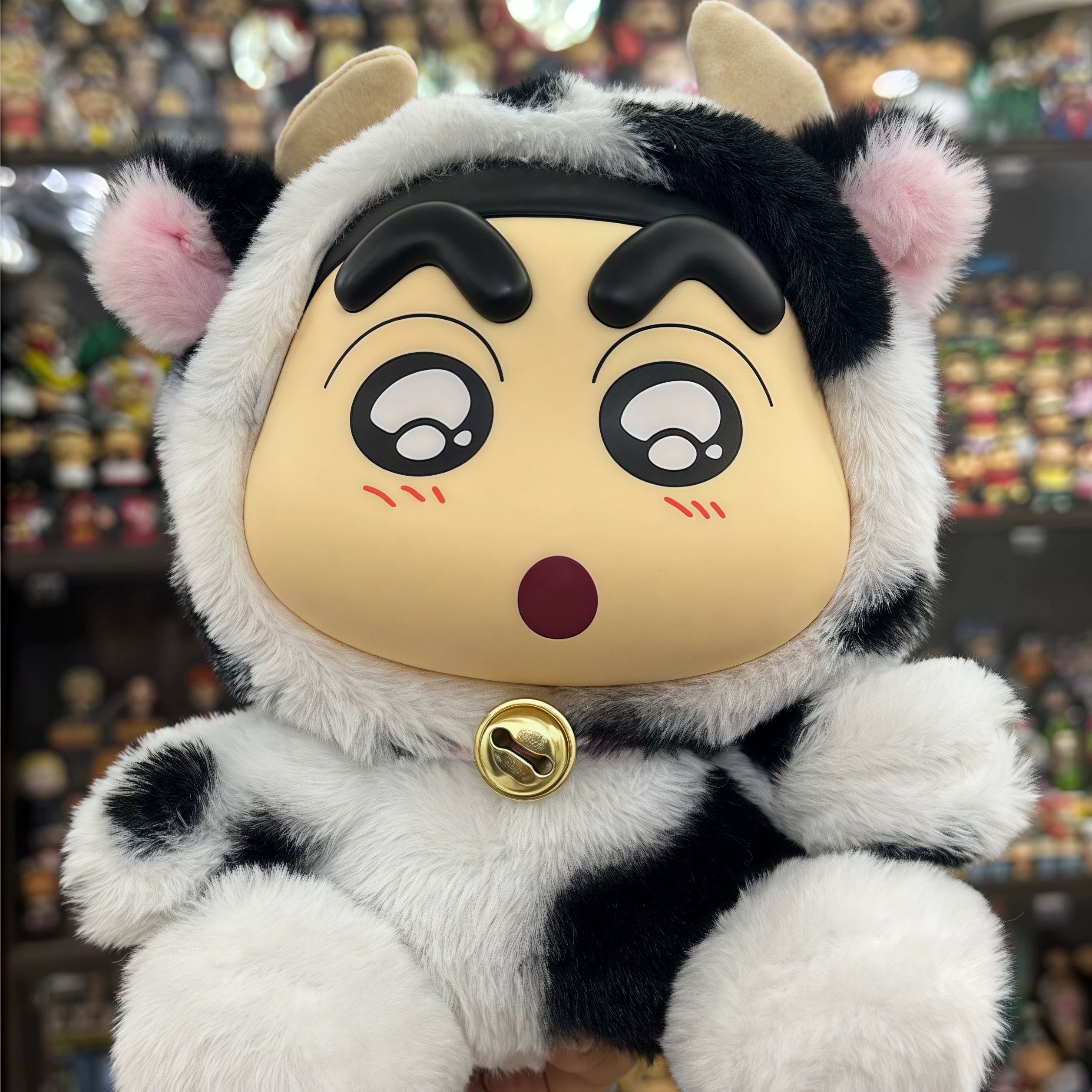 Official genuine, dynamic and creative Crayon Shin-chan blind box, vinyl plush "Story of the Season" figure, Christmas gift doll detail image 2