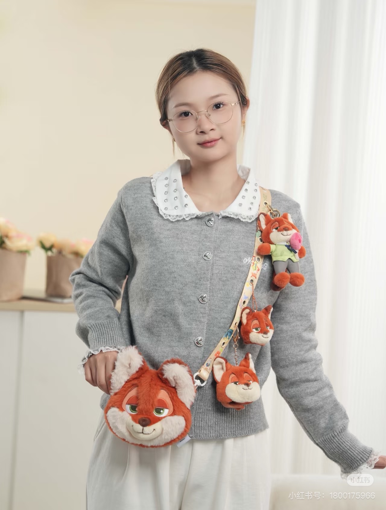 正版 朱迪 疯狂动物城 小挂包 斜挎包 创意潮流玩具皮具包包小挎包详情图2