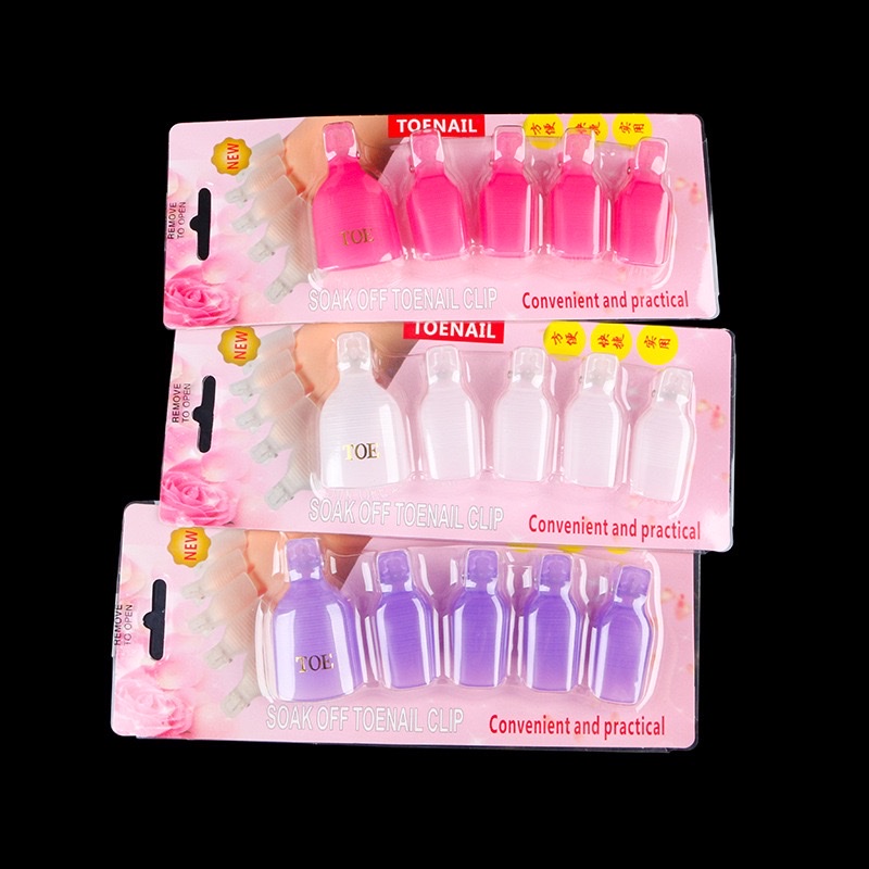 Cross-border best-selling nail care tools: 5-piece set of nail nail remover clips, toe nail remover clips and foot remover clips Application Scenario