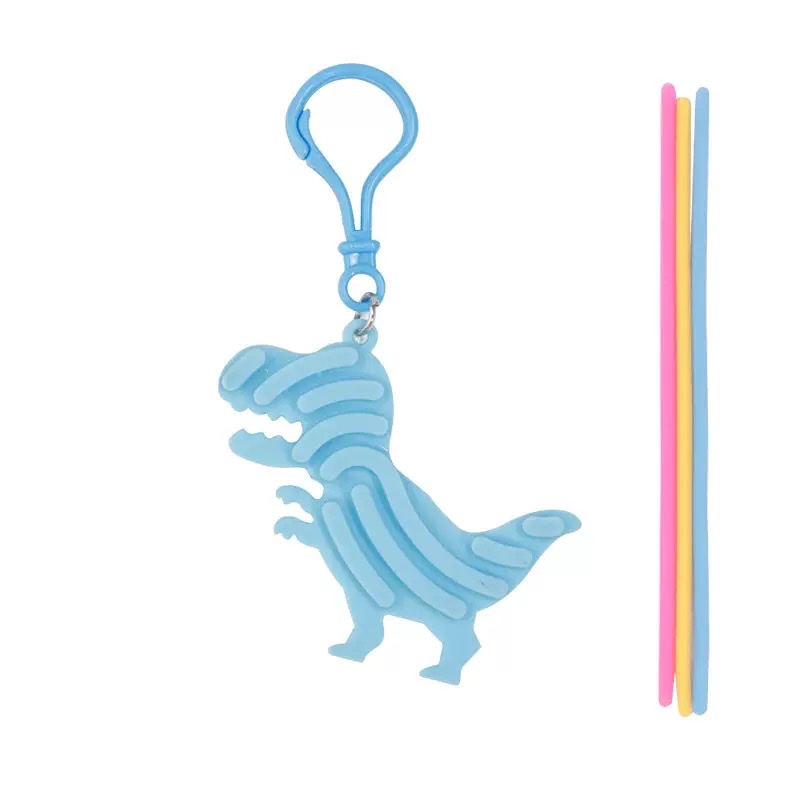 Silicone sensory board keychains, bags, pendants, novel toys detail image 12