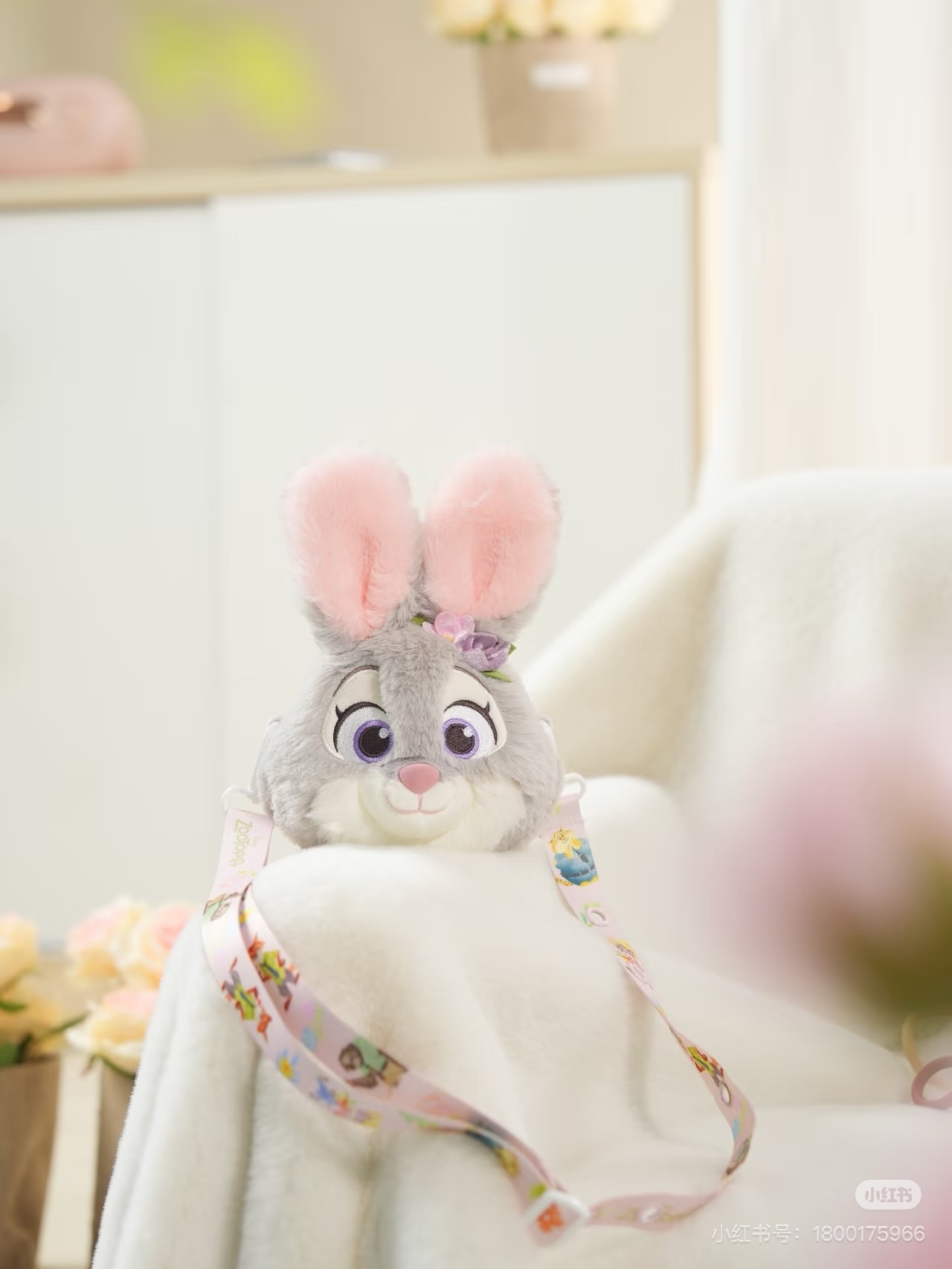 正版 朱迪 疯狂动物城 小挂包 斜挎包 创意潮流玩具皮具包包小挎包