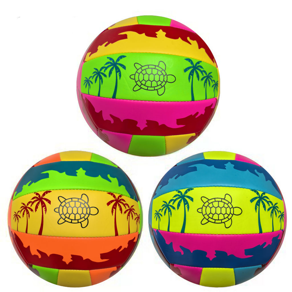 Beach volleyball with rubber inner liner No. 5 pic 1