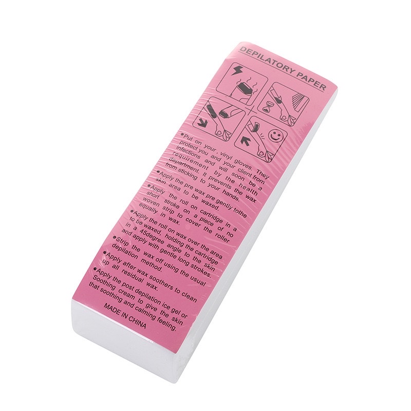 Factory wholesale and customized wax hair removal special paper, soft and skin-friendly disposable hair removal paper, beauty and nail care tools detail image 1