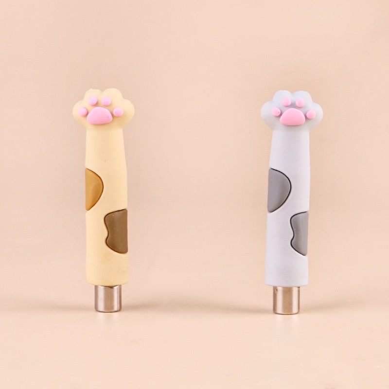 Cross-border nail art multi-functional magnet, cute cat paw cartoon, strong suction force, anti-drop cylindrical strong magnetic magnet details Picture